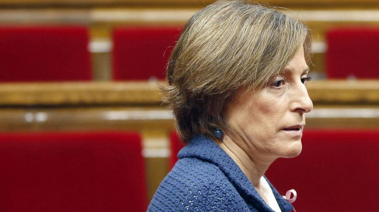 La expresidenta del Parlamento de Cataluña Carme Forcadell