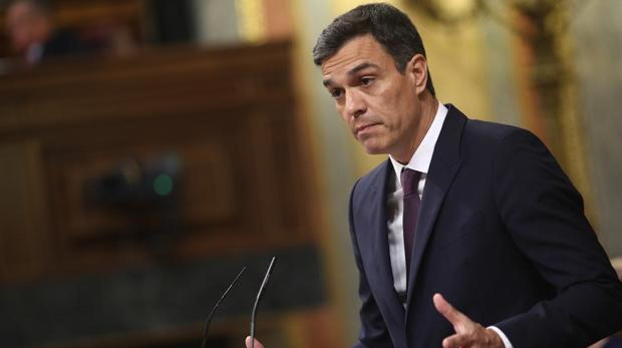 El líder socialista, Pedro Sánchez