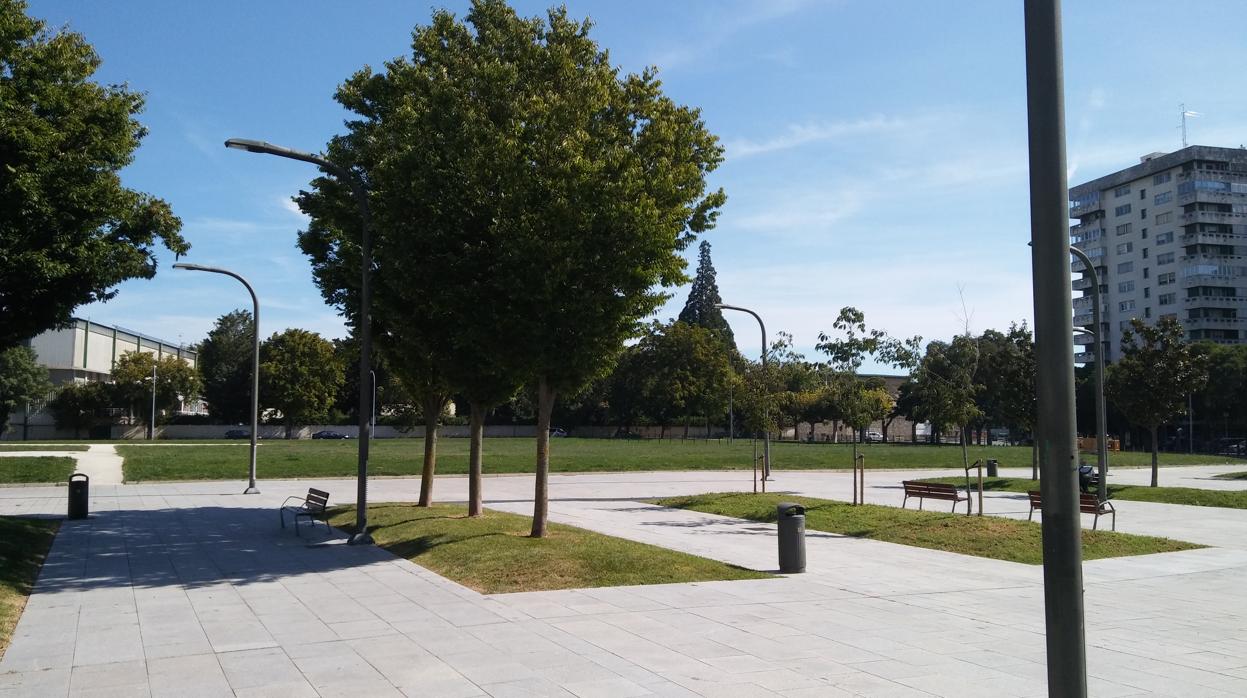 Imagen del parque que homenajeará a aquellos que no quisieron hacer la «mili»