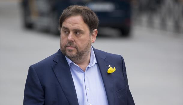 Oriol Junqueras quiere ser el cabeza de lista de ERC en las elecciones europeas de mayo