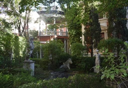 El jardín de la casa - museo Cerralbo