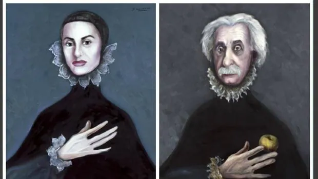Penélope Cruz, Einstein, Salma Hayek y Robert de Niro se visten de «grecos»