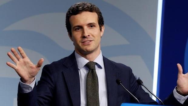 Casado advierte al Gobierno de Sánchez: «No puede tolerar chantajes de golpistas ni ofrecerles diálogo»