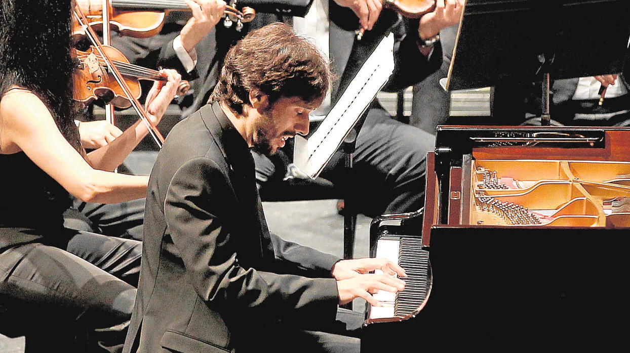 El pianista Iván Martín, que participará en la nueva temporada de la Oscyl