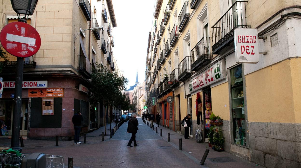 La calle del Pez, en una imagen de archivo