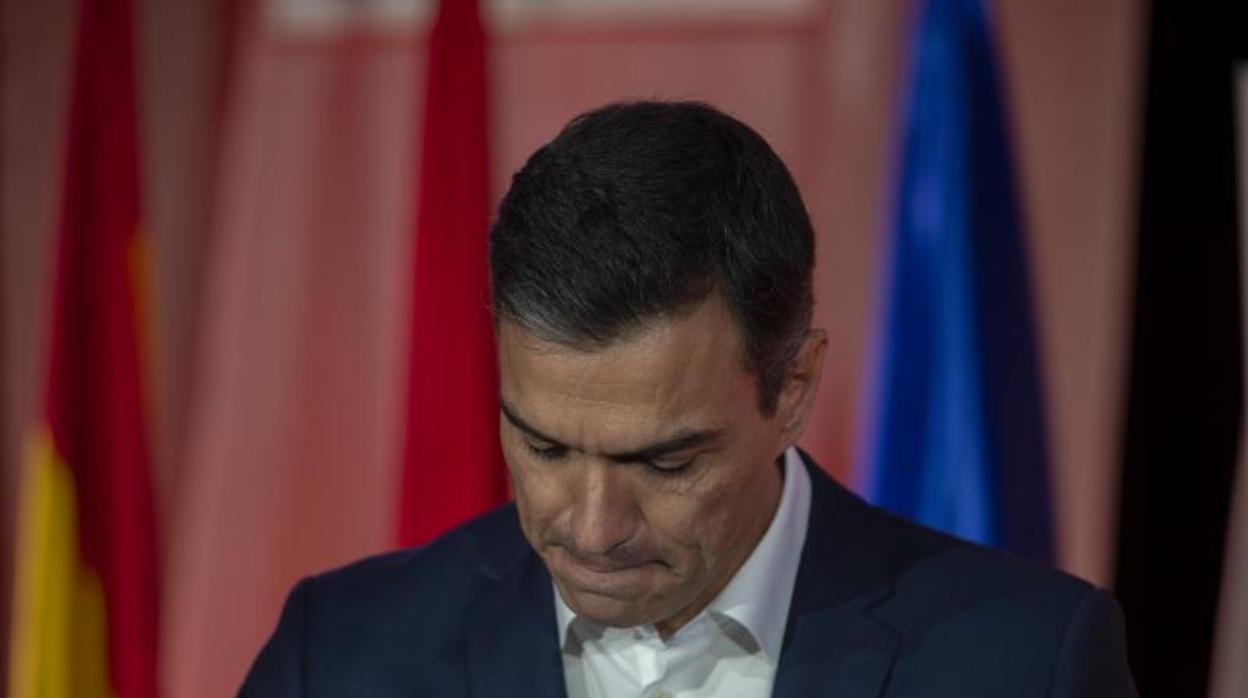 Pedro Sánchez, en un acto de esta semana