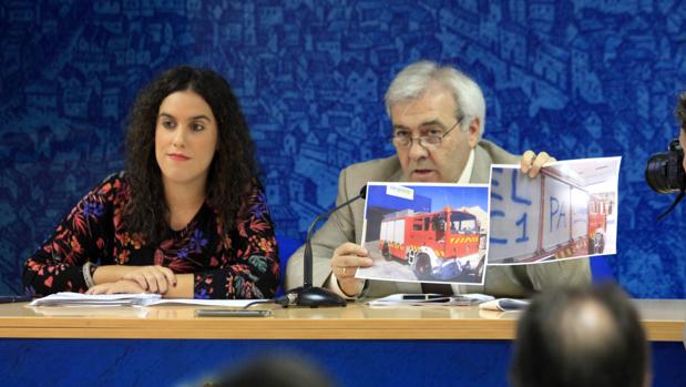 Del Pino, a los bomberos:«Ese no es el camino para doblegarnos»