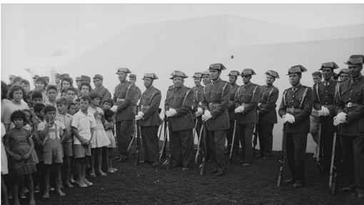 Siete momentos de la historia de la Guardia Civil en Lanzarote