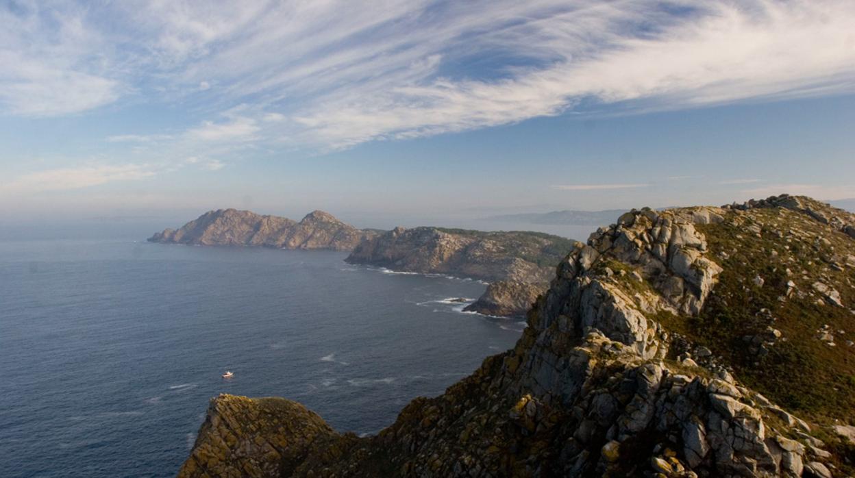 Panorámica de las islas Cíes