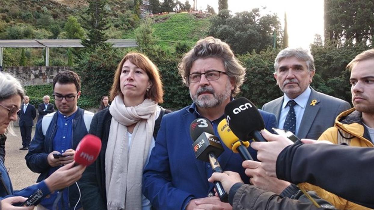 Antoni Castellà hizo las polémicas declaraciones el lunes en el homenaje al expresidente Companys