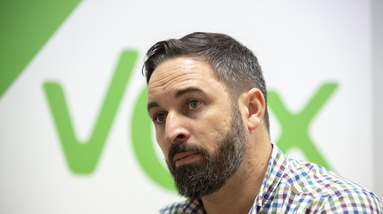 Santiago Abascal, líder de Vox