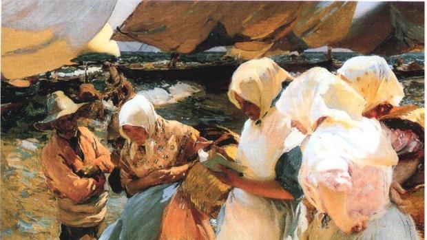 Sorolla, Segrelles i el deixeble de Goya Agustín Esteve arriben a Ontinyent