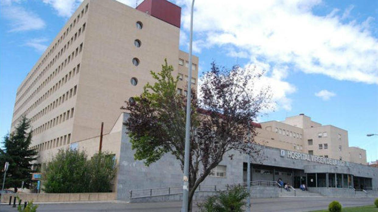 Entrada al Hospital Virgen de la Luz de Cuenca