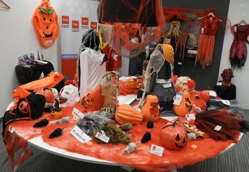 Productos de Halloween inspeccionados por la Comunidad de Madrid