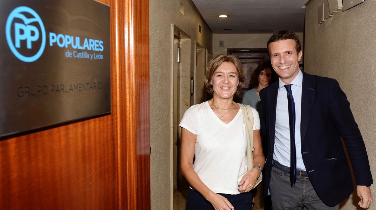 Pablo Casado con Isabel García Tejerina en una imagen de archivo