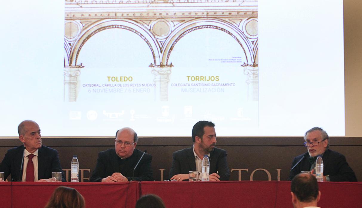 Jesús Carrobles, Juan Miguel Ferrer, Anastasio Arevalilllo y Fernando Marías