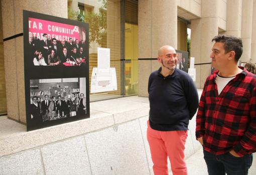 Imagen de los senadores de Compromís, Jordi Navarrete y Carles Mulet