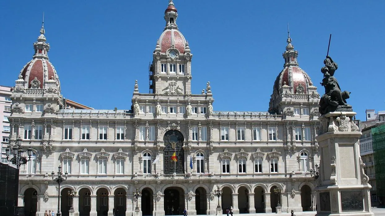Palacio de María Pita, sede del Ayuntamiento de La Coruña