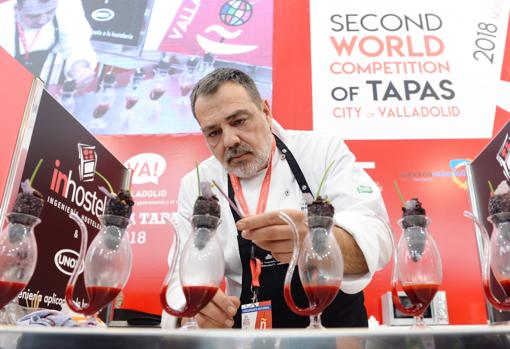 El cocinero Sergio Martinez, del restaurante catalán El Jardí de Can Figueres