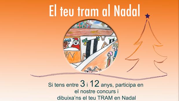 FGV organitza un any més una nova edició del concurs de dibuix «El teu TRAM al Nadal»