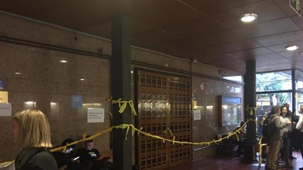 Los CDR intentan boicotear un acto del CGPJ en Barcelona