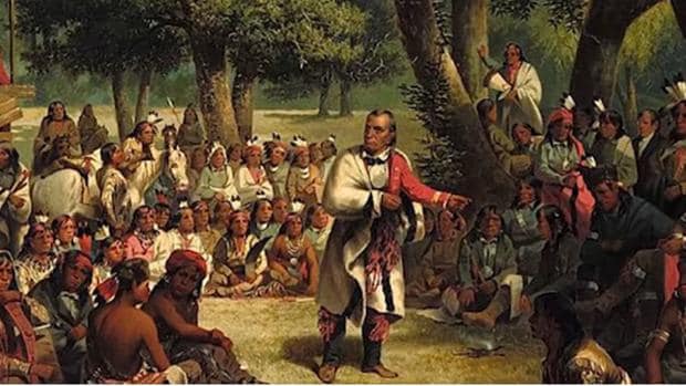 ¿Qué vinculación hubo entre los guanches y los indios canadienses?