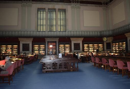 El salón general de lectura