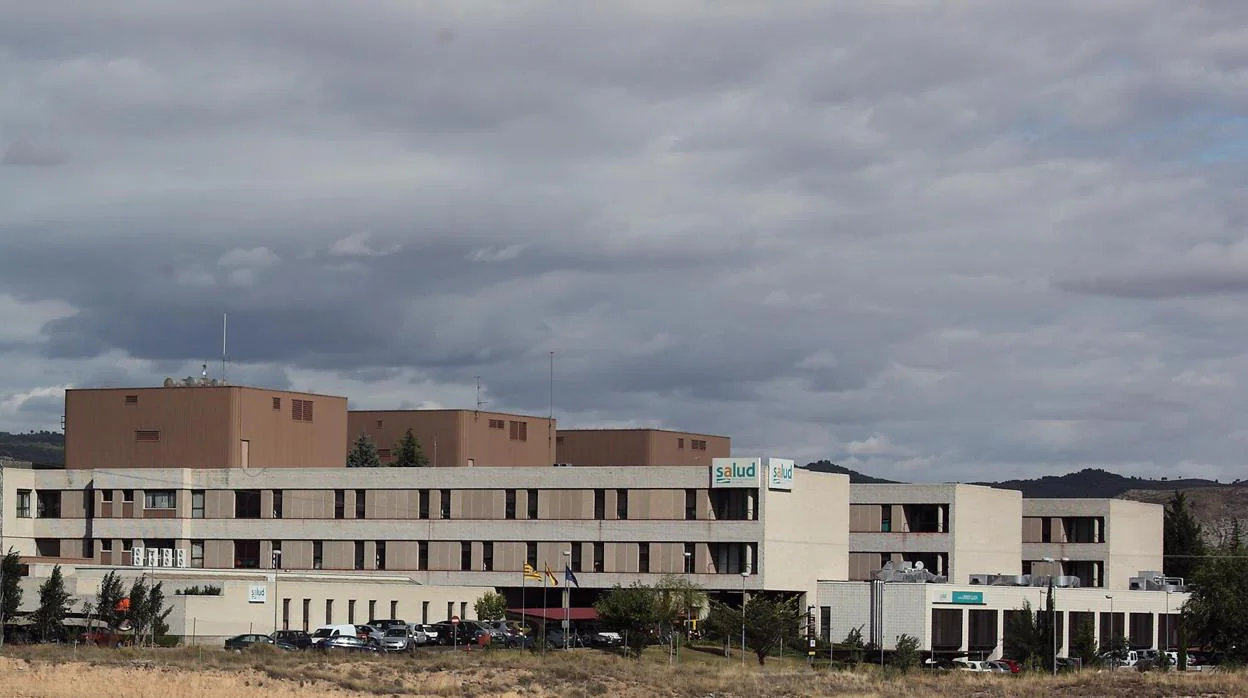 Vista del Hospital «Ernest Llluch» de Calatayud, construido en 1985