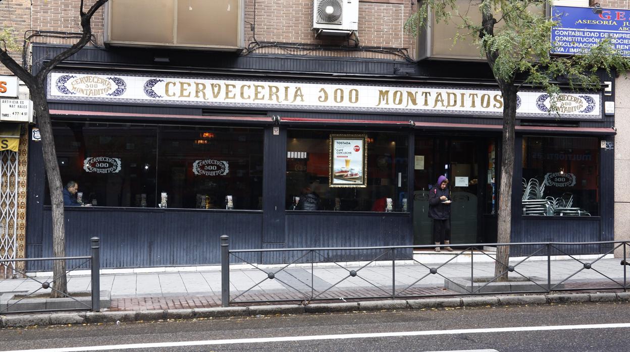 La cervecería 100 Montaditos de la avenida de la Albufera