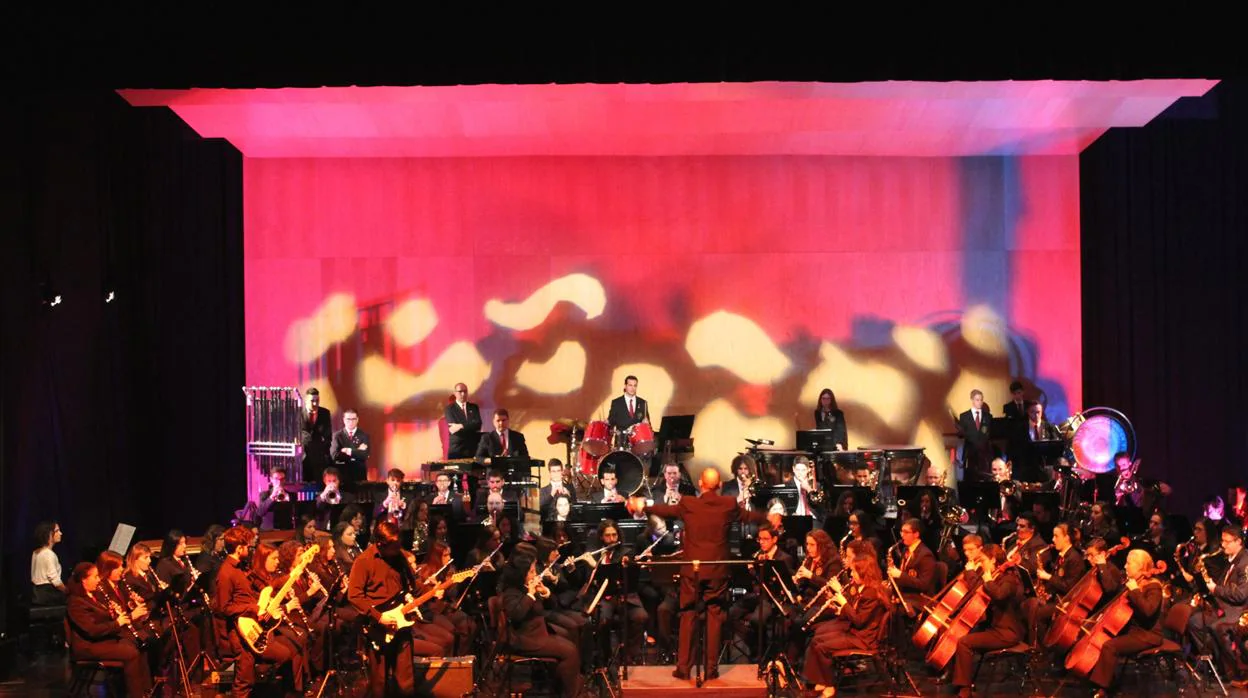 Un momento de uno de los conciertos por Santa Cecilia en el Auditori Teulada Moraira