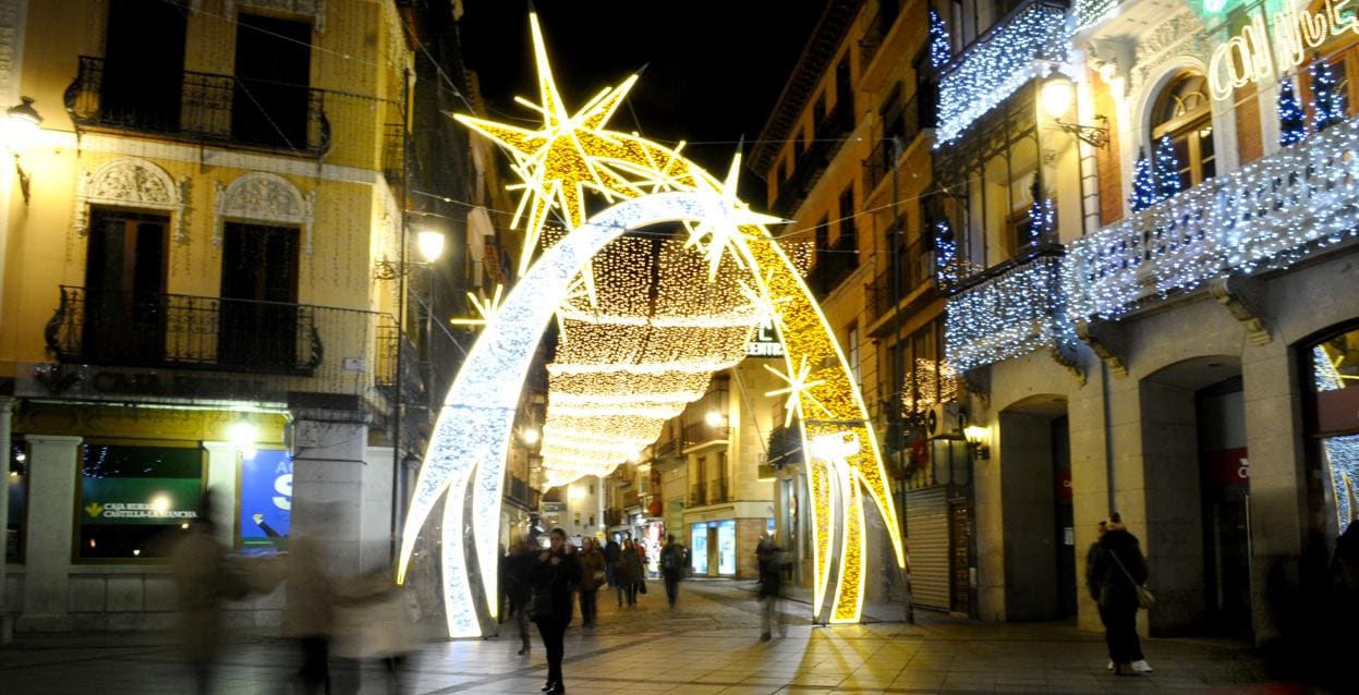Encendido navideño de la calle Comercio, en Toledo