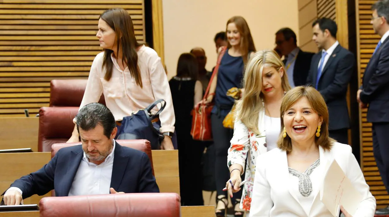 Diputados del PP en las Cortes Valencianas, en una imagen de archivo
