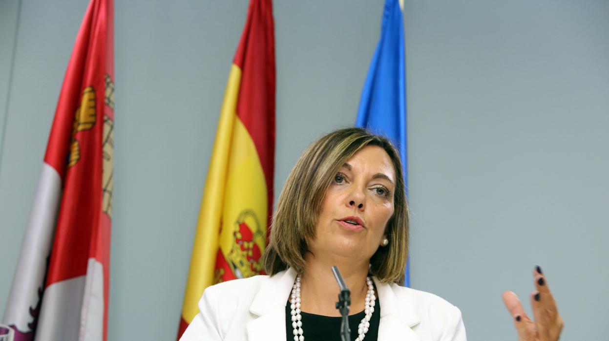 La portavoz del Ejecutivo de Castilla y León, Milagros Marcos