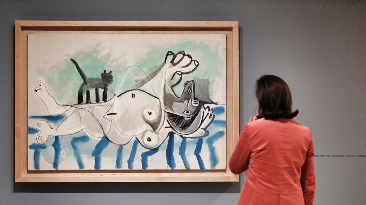 Obra de Picasso que se puede ver en la exposición de la Fundación Bancaja