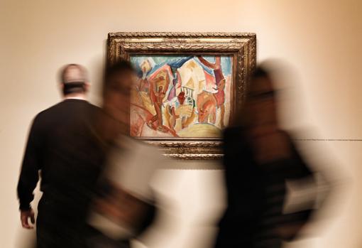 Obra de Picasso que se puede ver en la exposición de la Fundación Bancaja