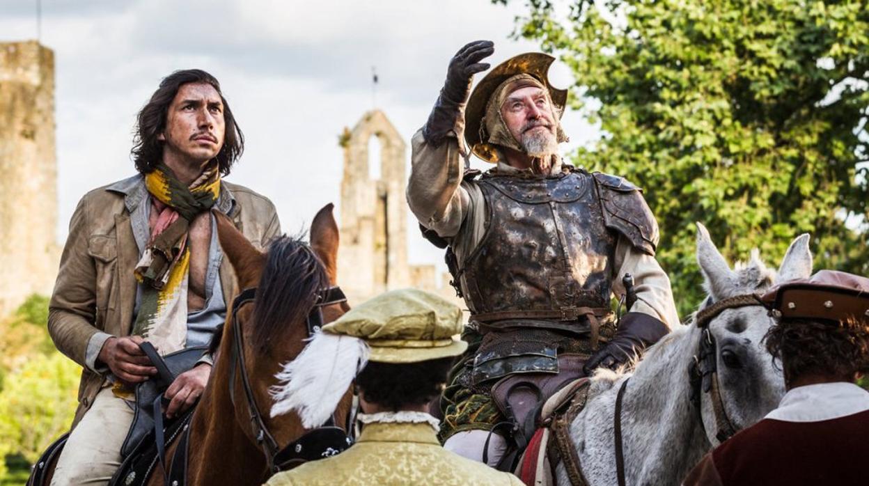 Un fotograma de «The Man Who Killed Don Quixote», de Gilliam