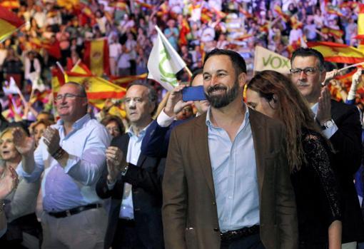 Santiago Abascal, líder de Vox