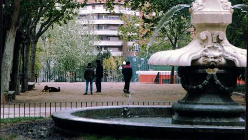 El parque, en una imagen de 1998