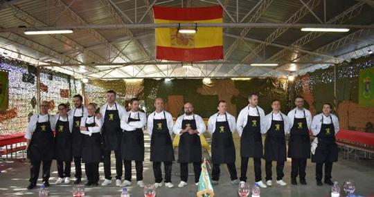 Cocineros canarios del Mando de Canarias triunfan en un concurso en Zaragoza