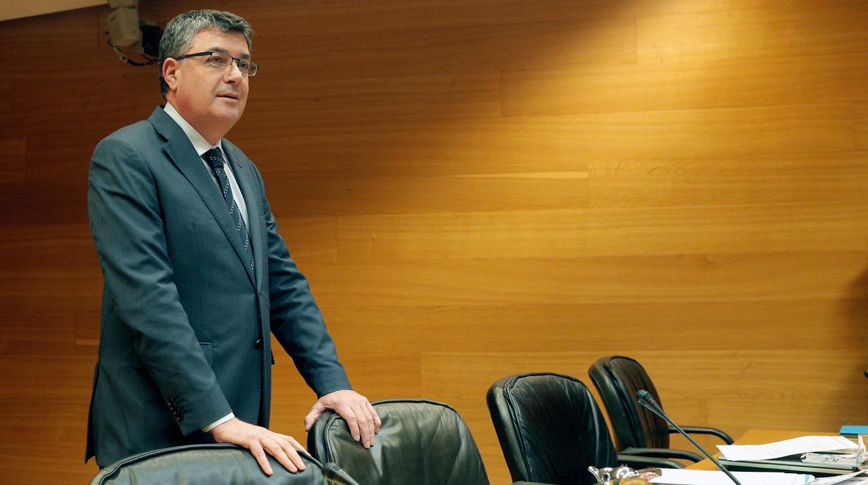 Enric Morera, en la comisión de investigación de las Cortes Valencianas sobre la financiación de PSPV y Bloc