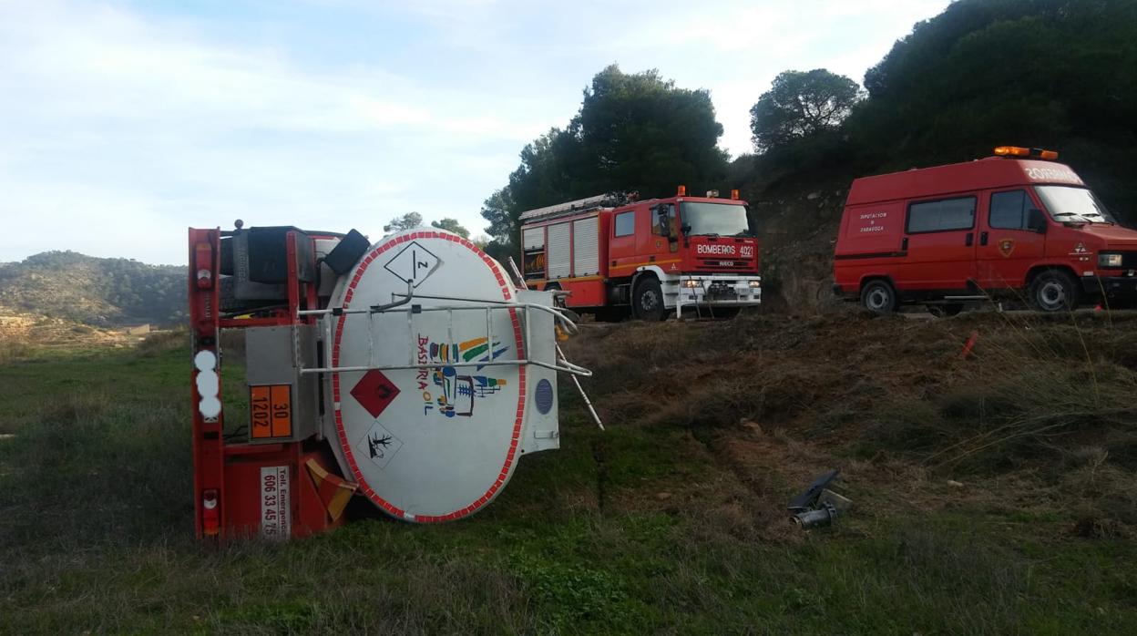 El accidente se produjo a primera hora de la tarde de este martes