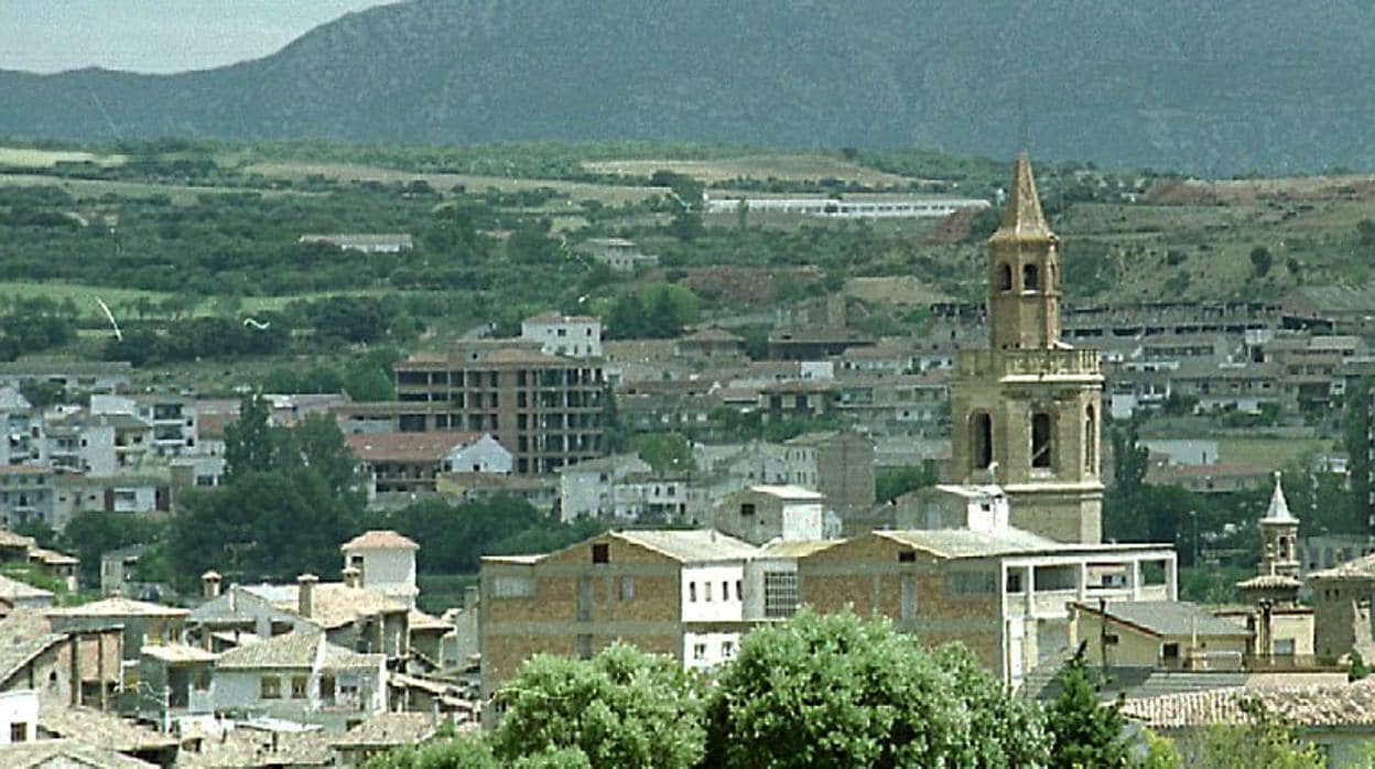 Vista del casco urbano de Barbastro