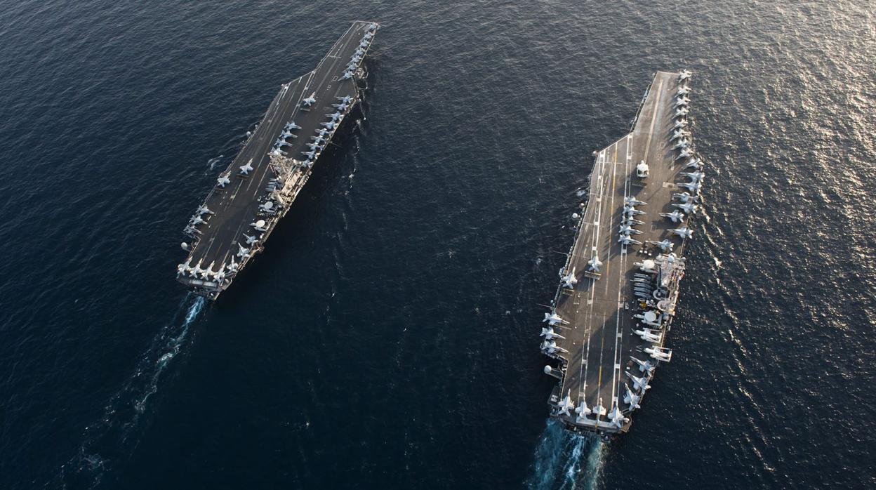 Dos fragatas españolas se integrarán con portaaviones de EE.UU. y Francia en 2019