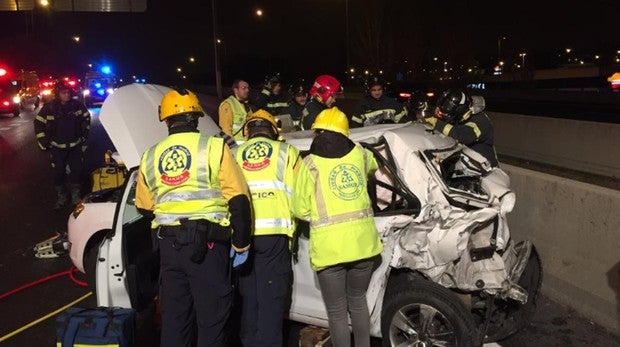 El conductor que provocó un accidente en la M-30 en el que murió un joven iba borracho y drogado