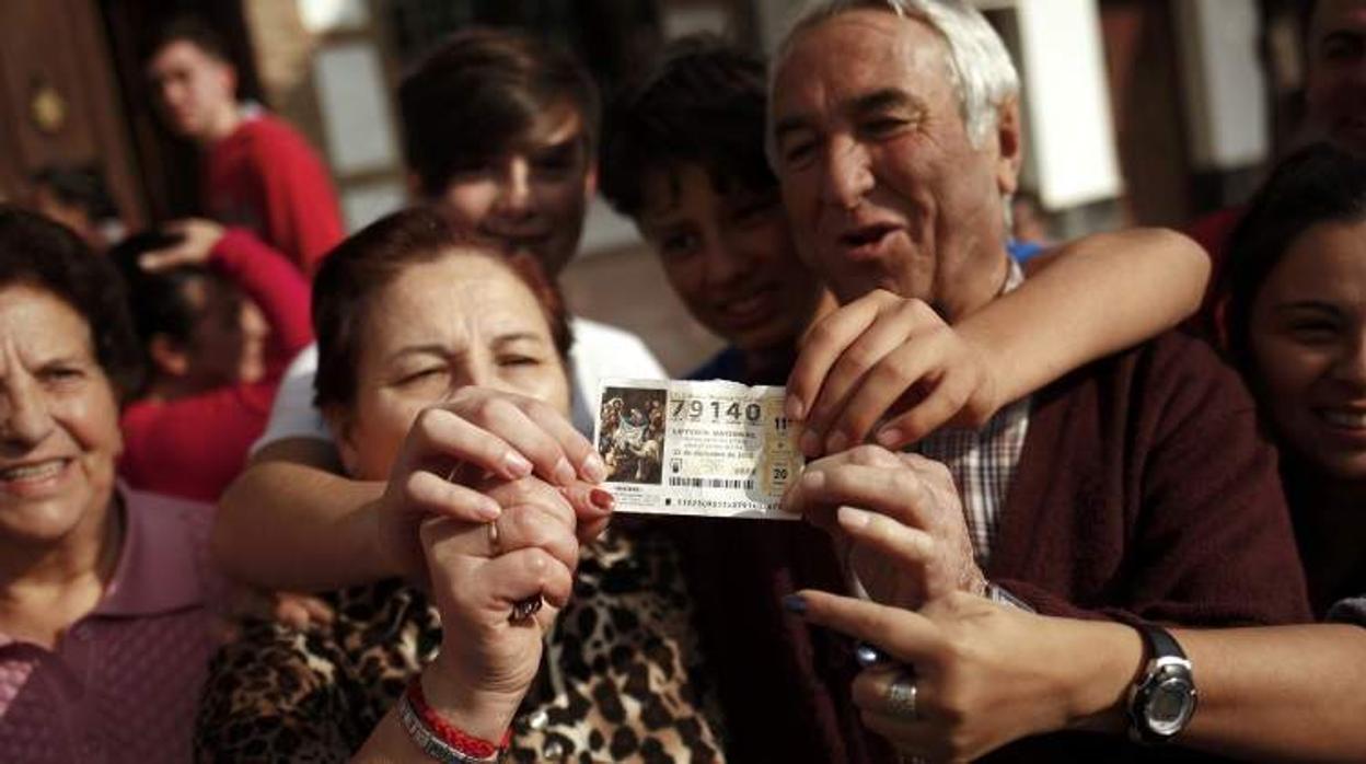 Premiados por la Lotería Nacional en un sorteo reciente