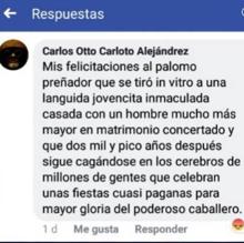 Comentario del miembro de Cambiemos Navalcarnero