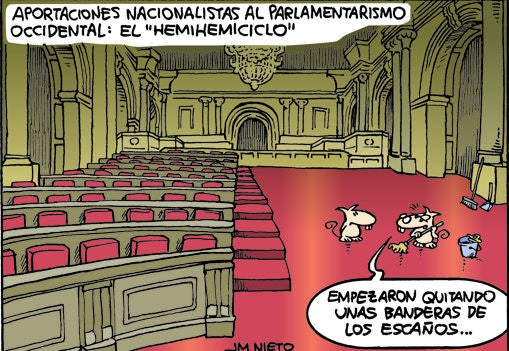 Viñeta de José María Nieto, publicada en ABC el 8 de septiembre de 2017