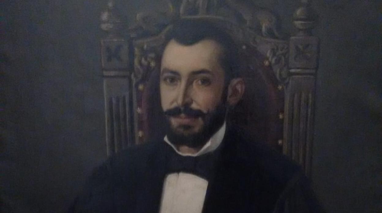 Retrato de Santos Lázaro Cava, togado