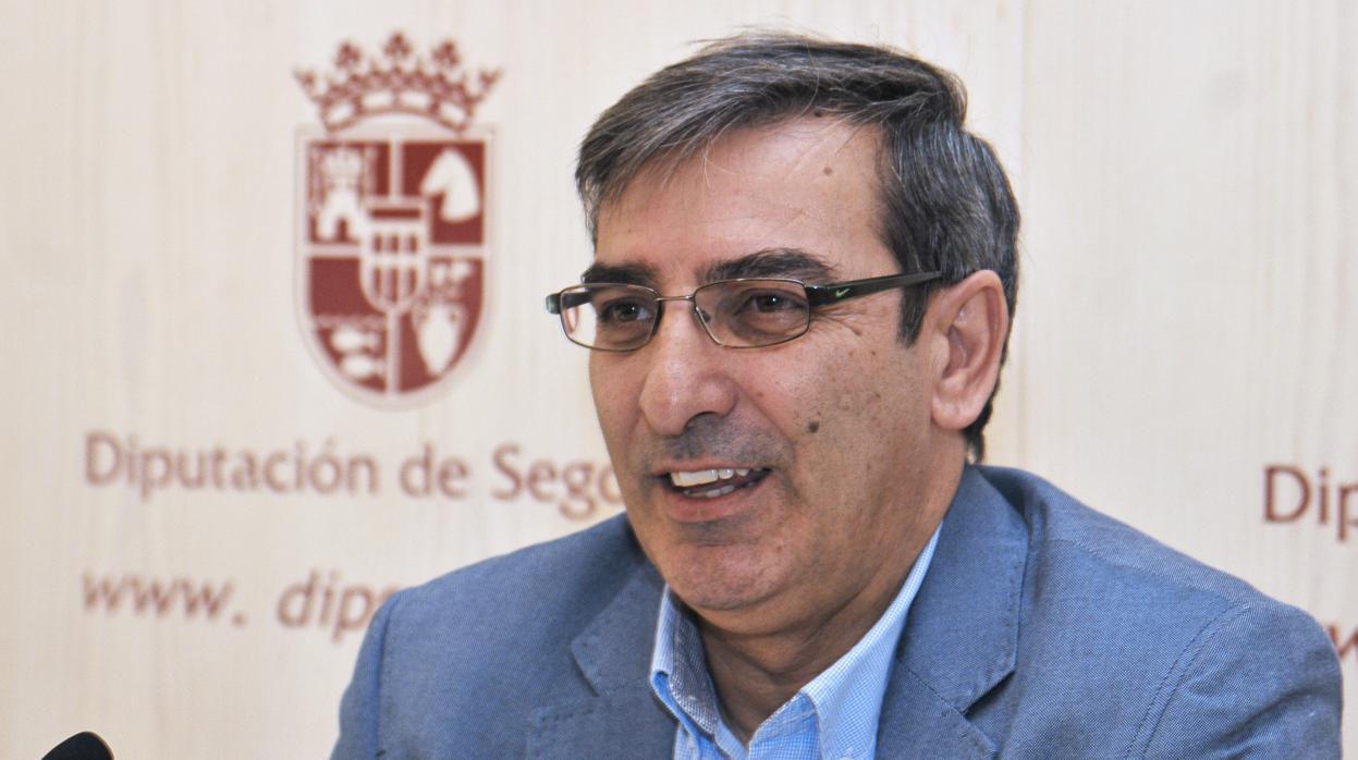 El candidato del PP a la Alcaldía de Segovia, José Luis Sanz Merino