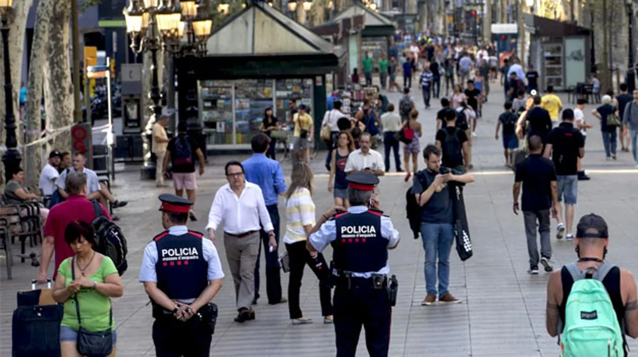 Las Ramblas de Barcelona fueron escenario de un sangriento atentado en 2017